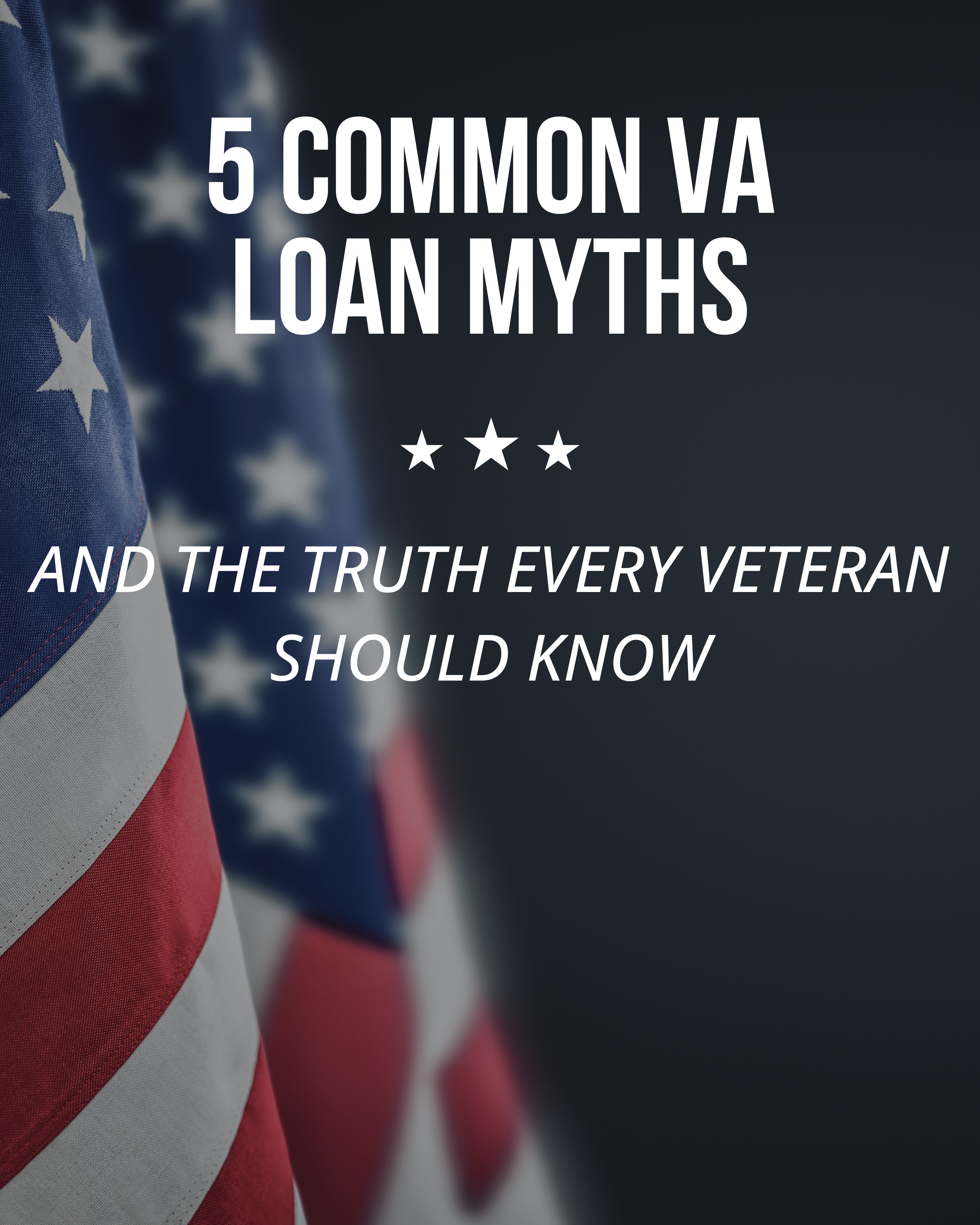 VA loan myths Nevada