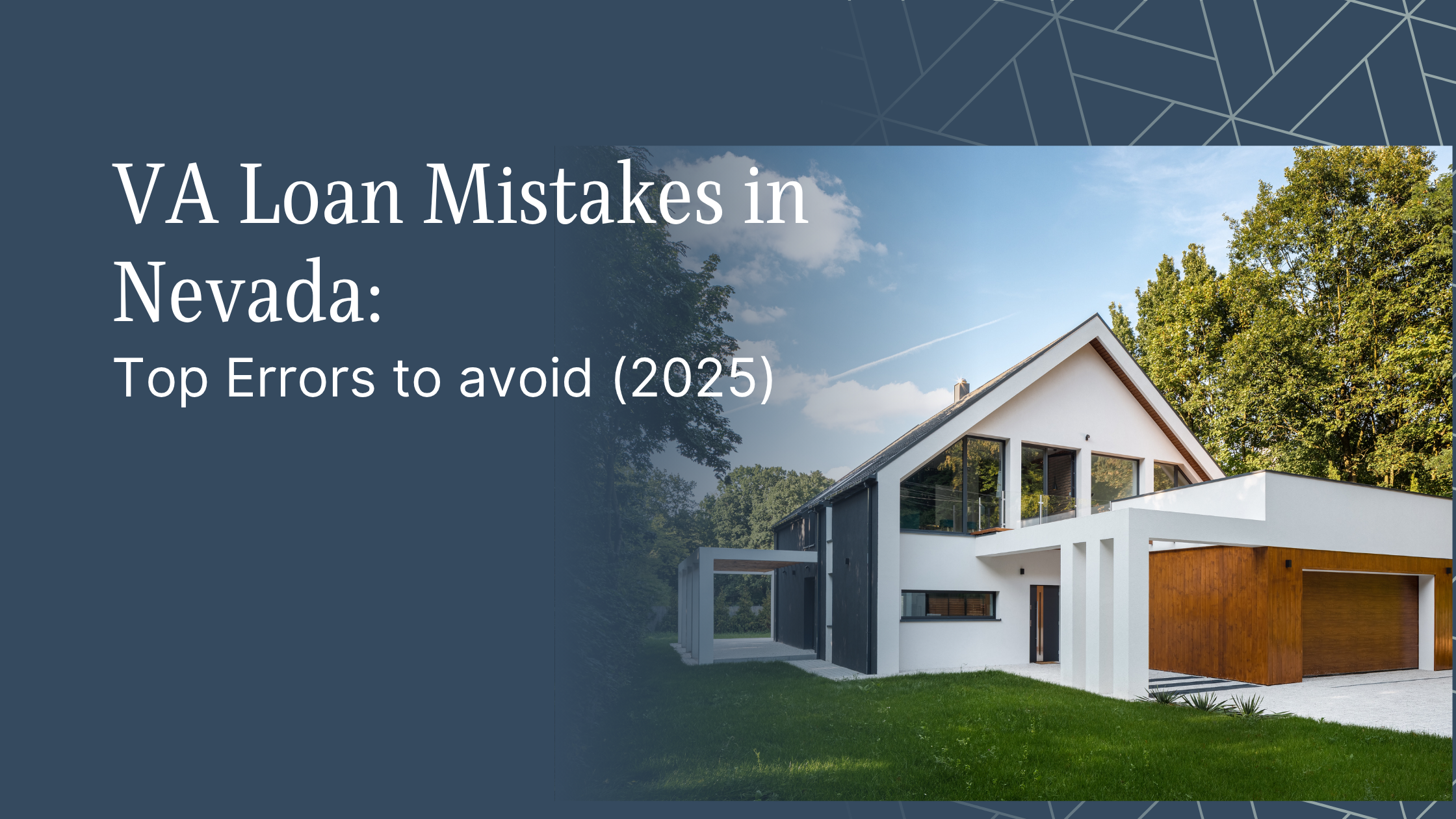 VA loan mistakes Nevada